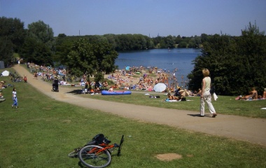 Uettelsheimer See In Duisburg Homberg Sommer 2000